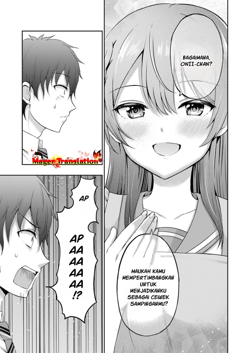 Kanojo no Imouto to Kisu wo Shita Chapter 5 - halaman 28