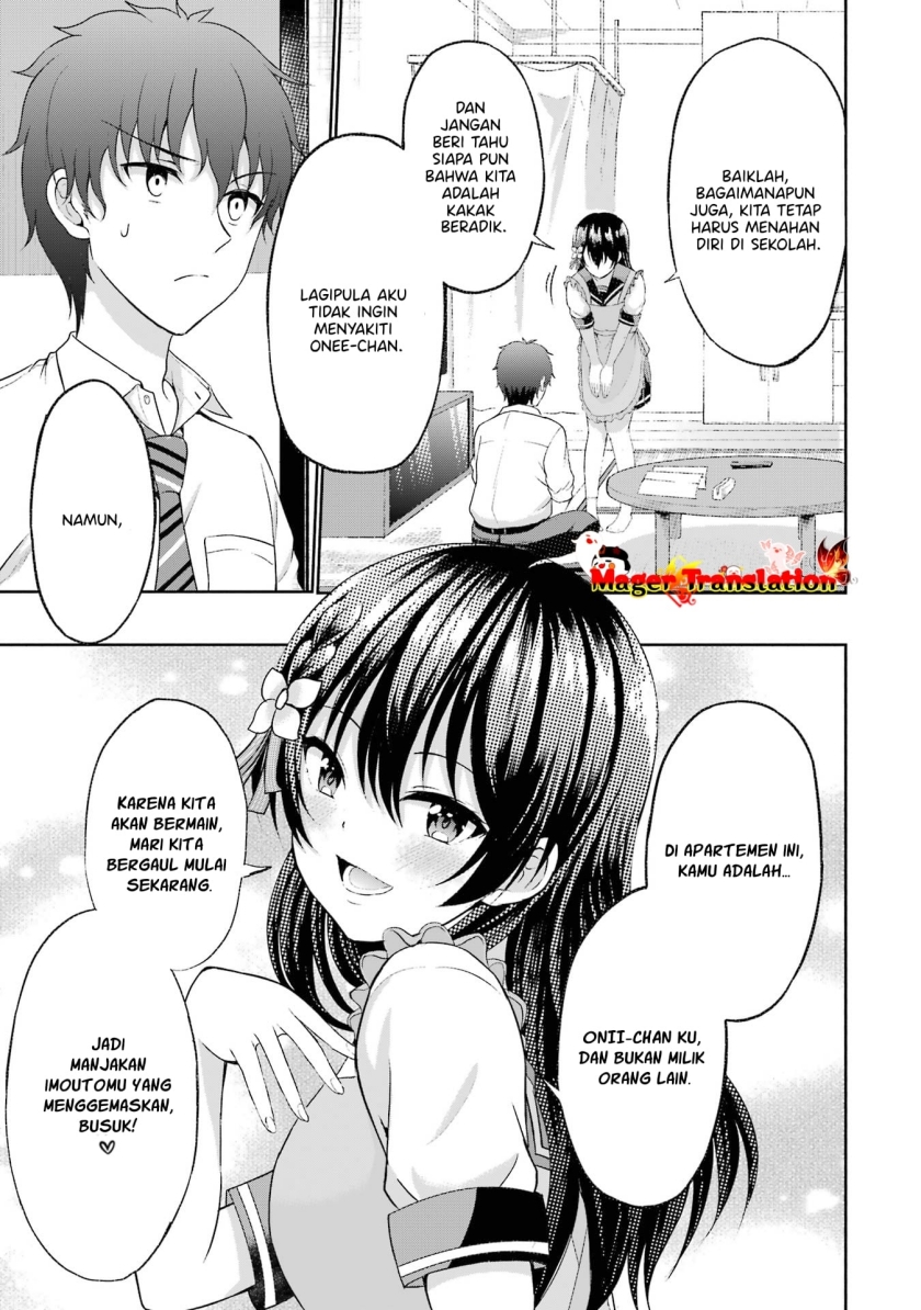 Kanojo no Imouto to Kisu wo Shita Chapter 5 - halaman 32
