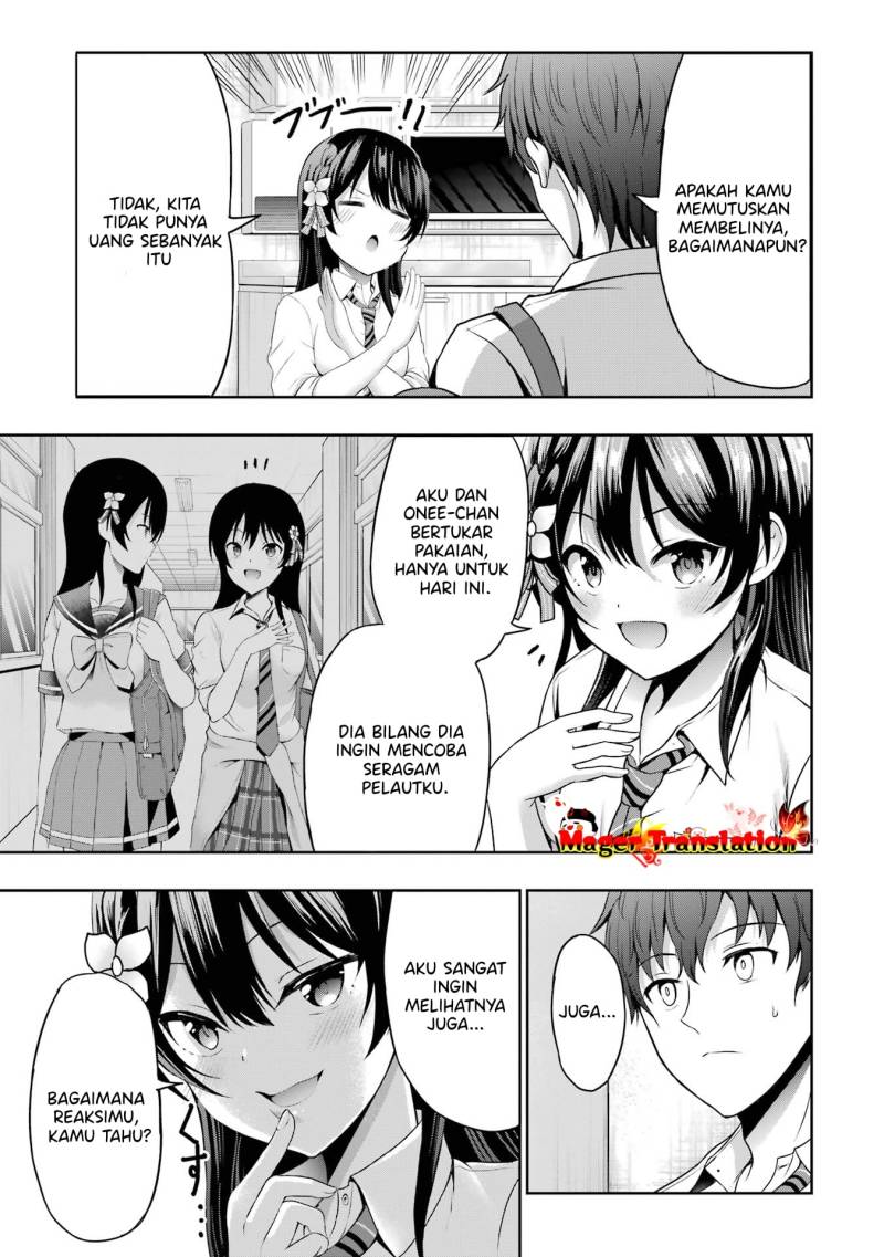 Kanojo no Imouto to Kisu wo Shita Chapter 6 - halaman 12