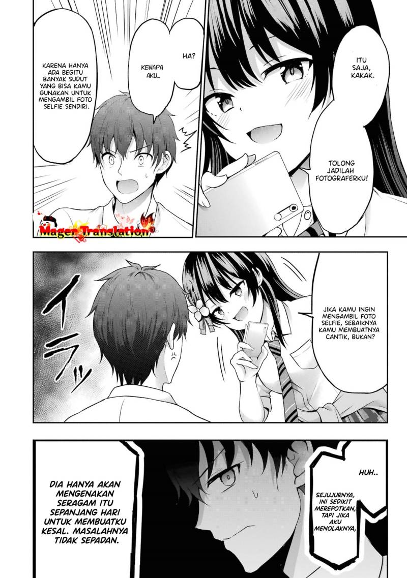 Kanojo no Imouto to Kisu wo Shita Chapter 6 - halaman 17