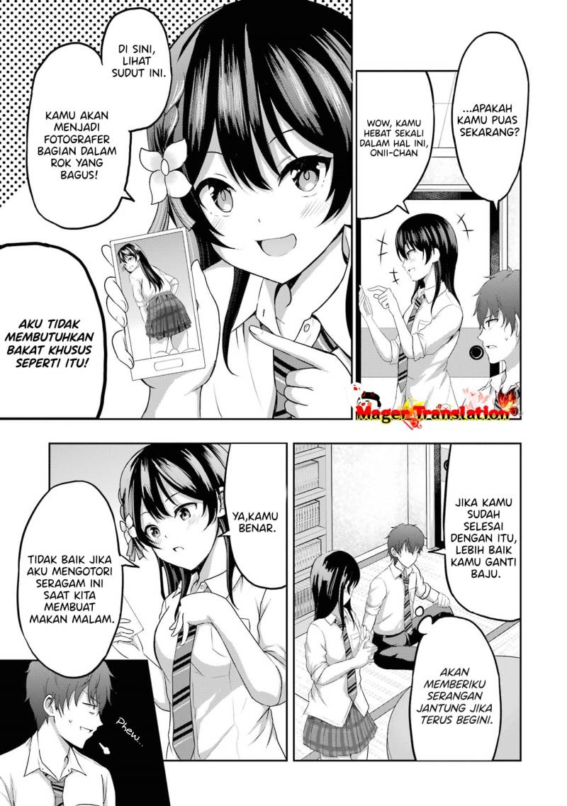 Kanojo no Imouto to Kisu wo Shita Chapter 6 - halaman 22