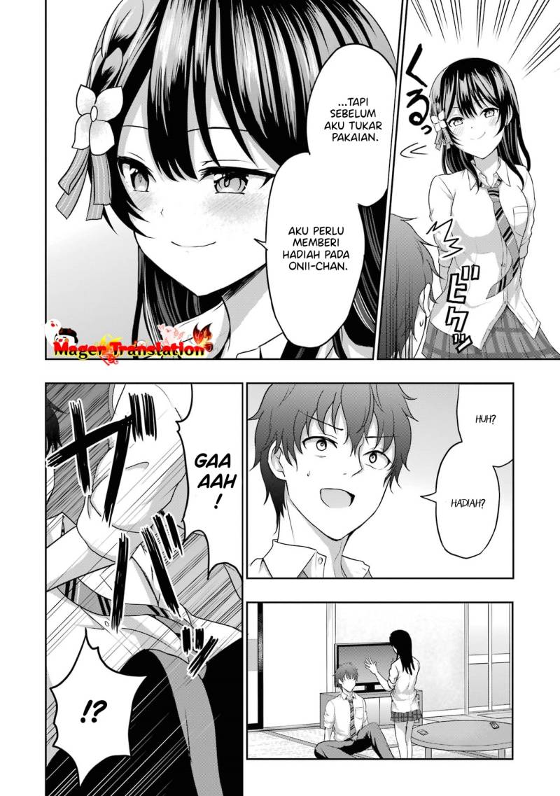 Kanojo no Imouto to Kisu wo Shita Chapter 6 - halaman 23