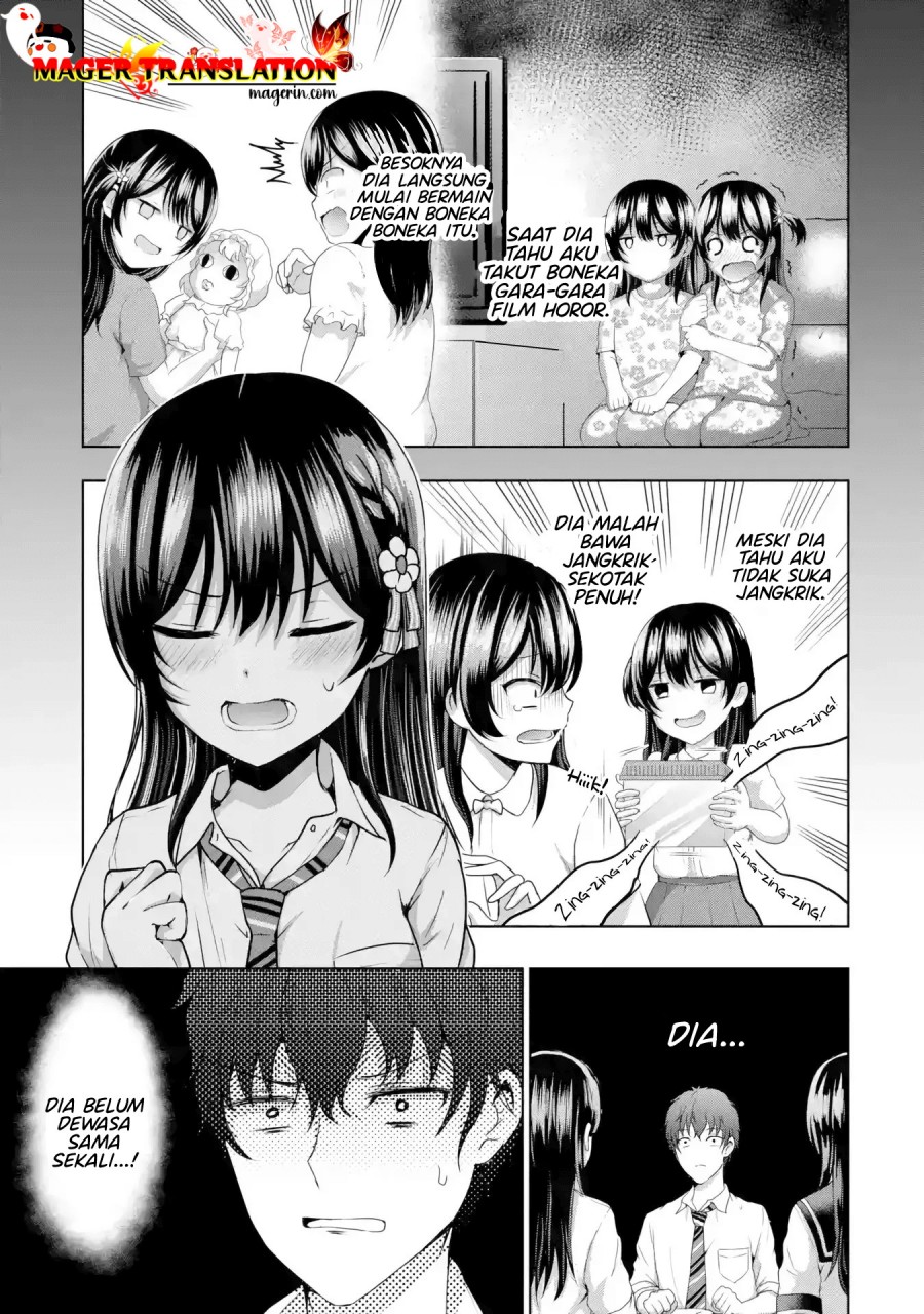 Kanojo no Imouto to Kisu wo Shita Chapter 8.2 - halaman 15