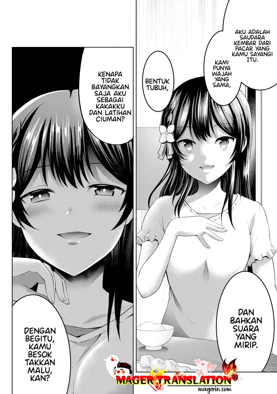 Kanojo no Imouto to Kisu wo Shita Chapter 9.1 - halaman 15