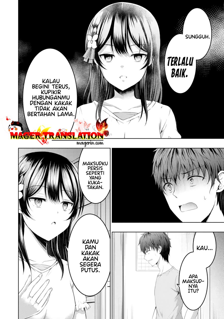 Kanojo no Imouto to Kisu wo Shita Chapter 9.1 - halaman 17