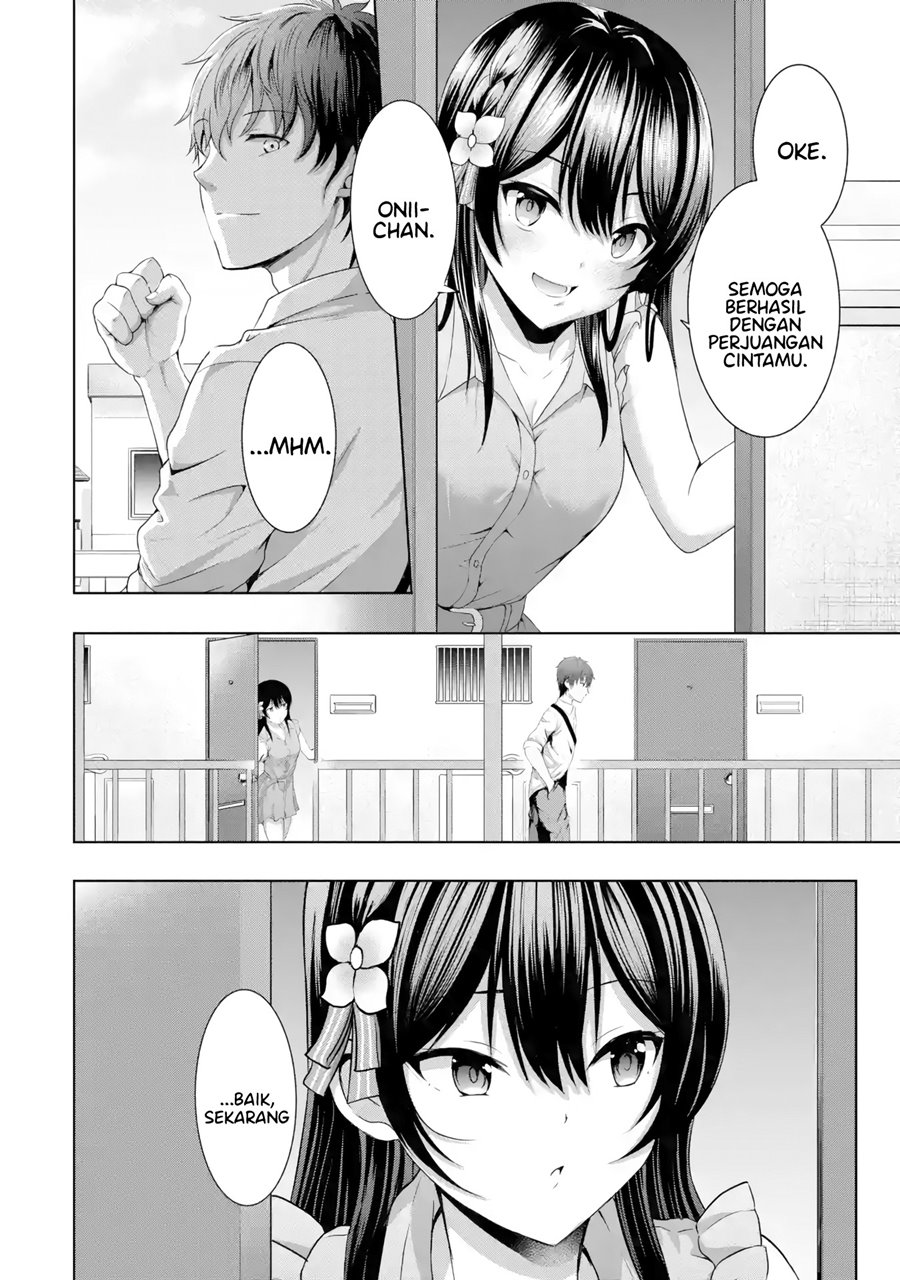 Kanojo no Imouto to Kisu wo Shita Chapter 9.2 - halaman 21