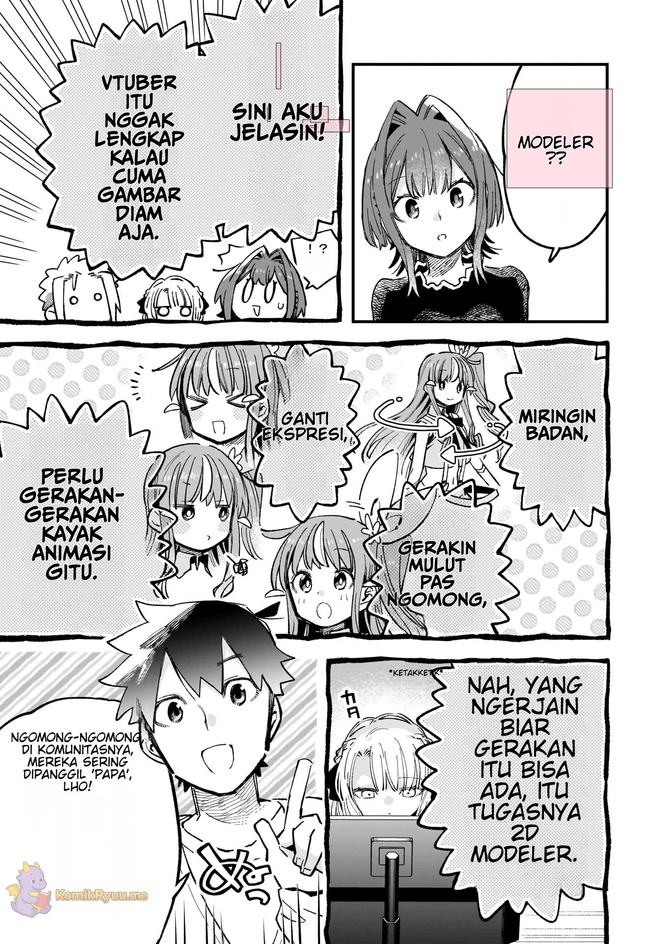 Kanojo no Real ga Kirinukenai! Chapter 5.1 - halaman 10