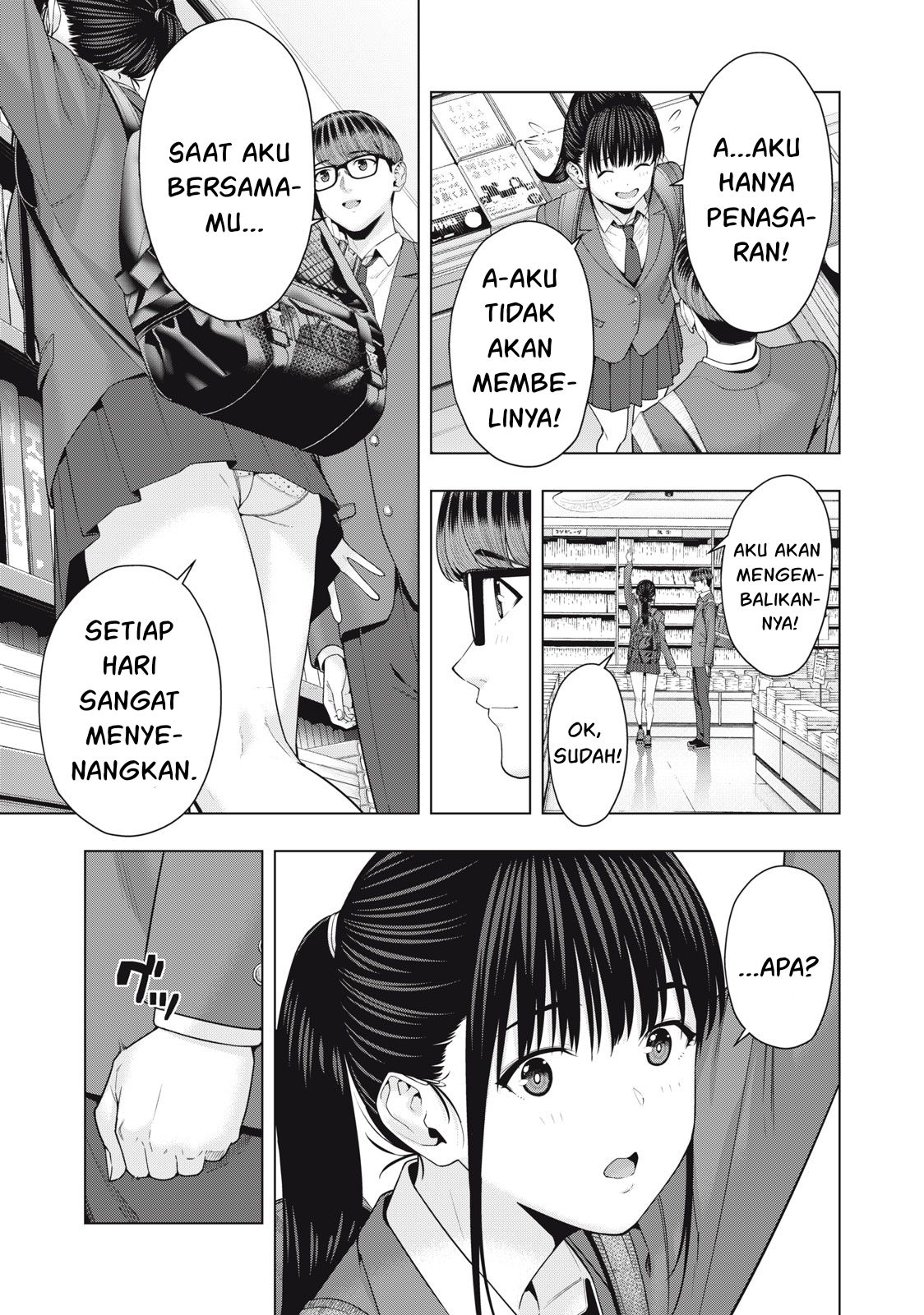 Kanojo no Tomodachi Chapter 53 - halaman 3