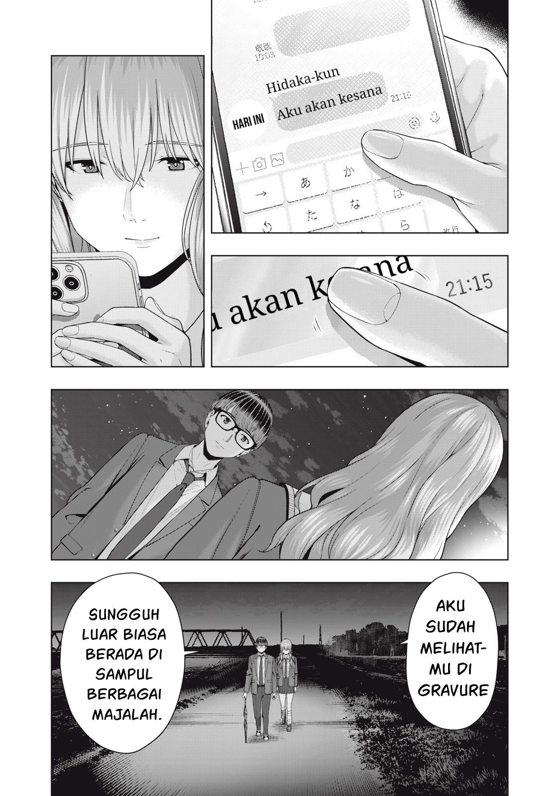 Kanojo no Tomodachi Chapter 53 - halaman 6