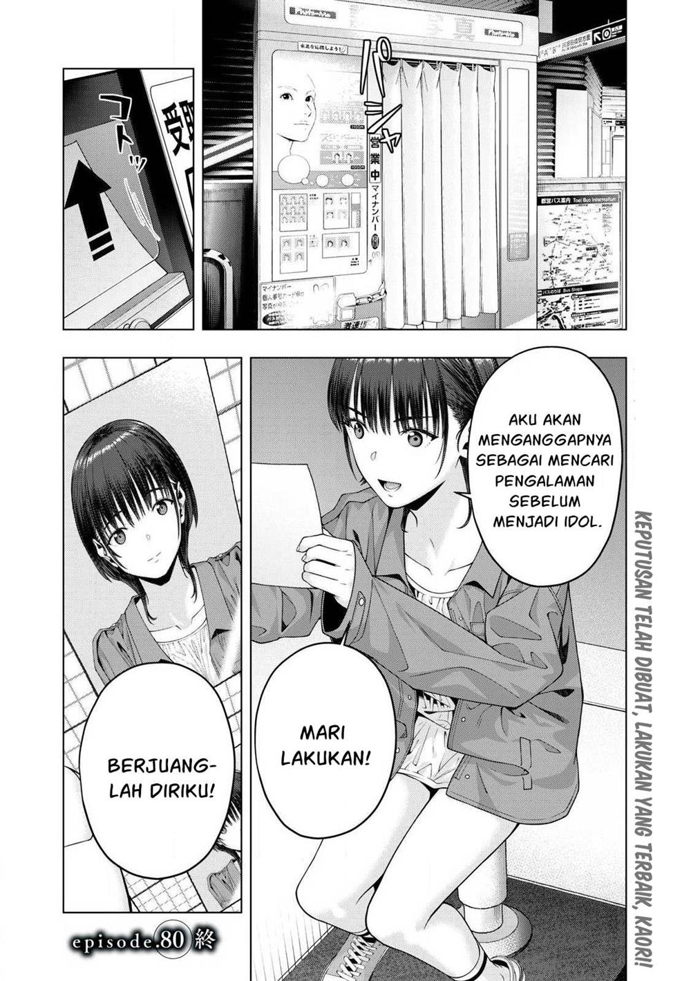 Kanojo no Tomodachi Chapter 80 - halaman 9