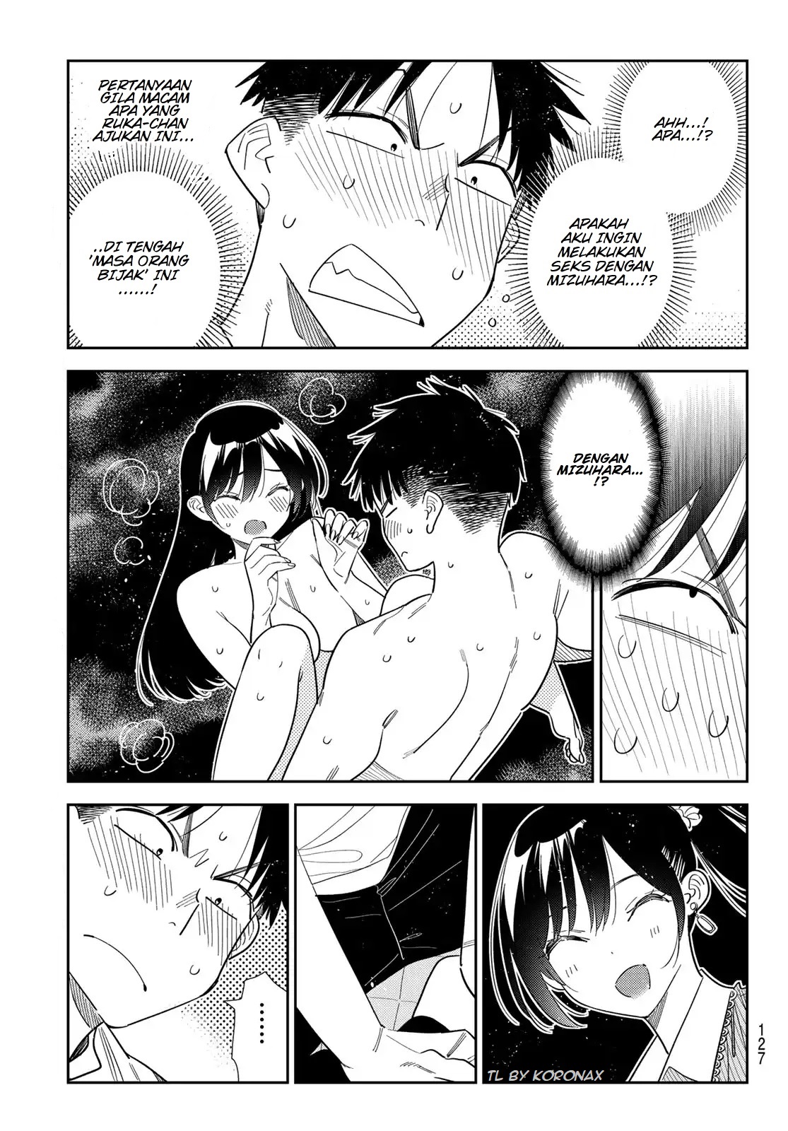 Kanojo, Okarishimasu Chapter 406 - halaman 9