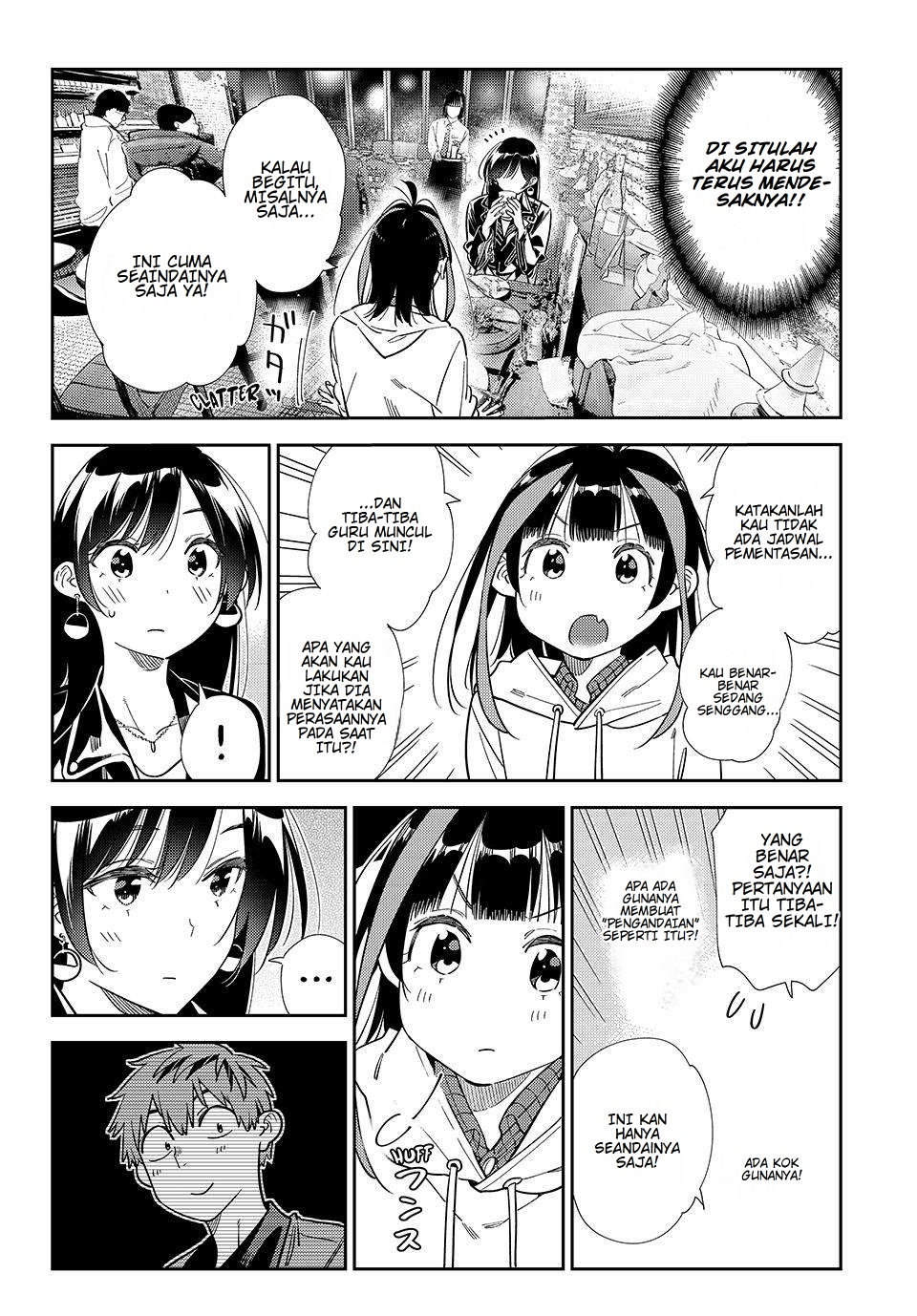 Kanojo, Okarishimasu Chapter 413 - halaman 18