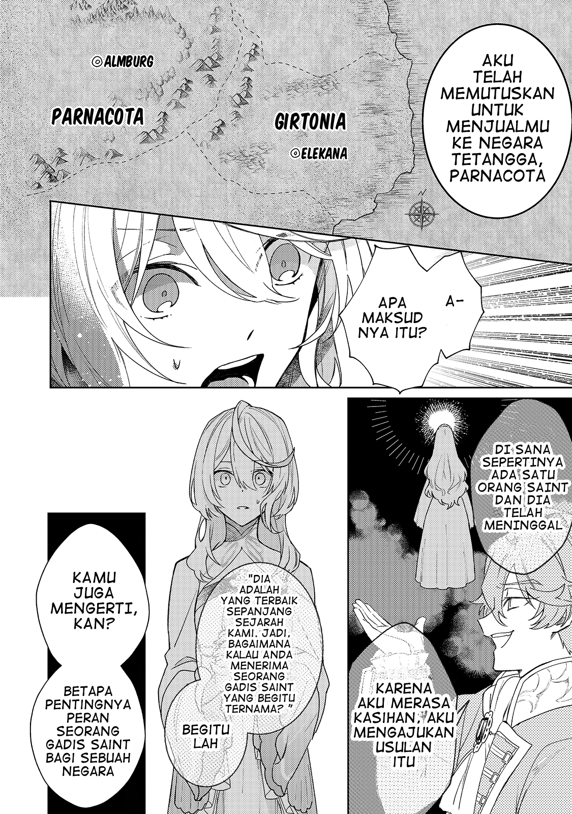 Kanpekisugite Kawaige ga Nai to Konyaku Haki sareta Seijo wa Ringoku ni Urareru Chapter 2 - halaman 16