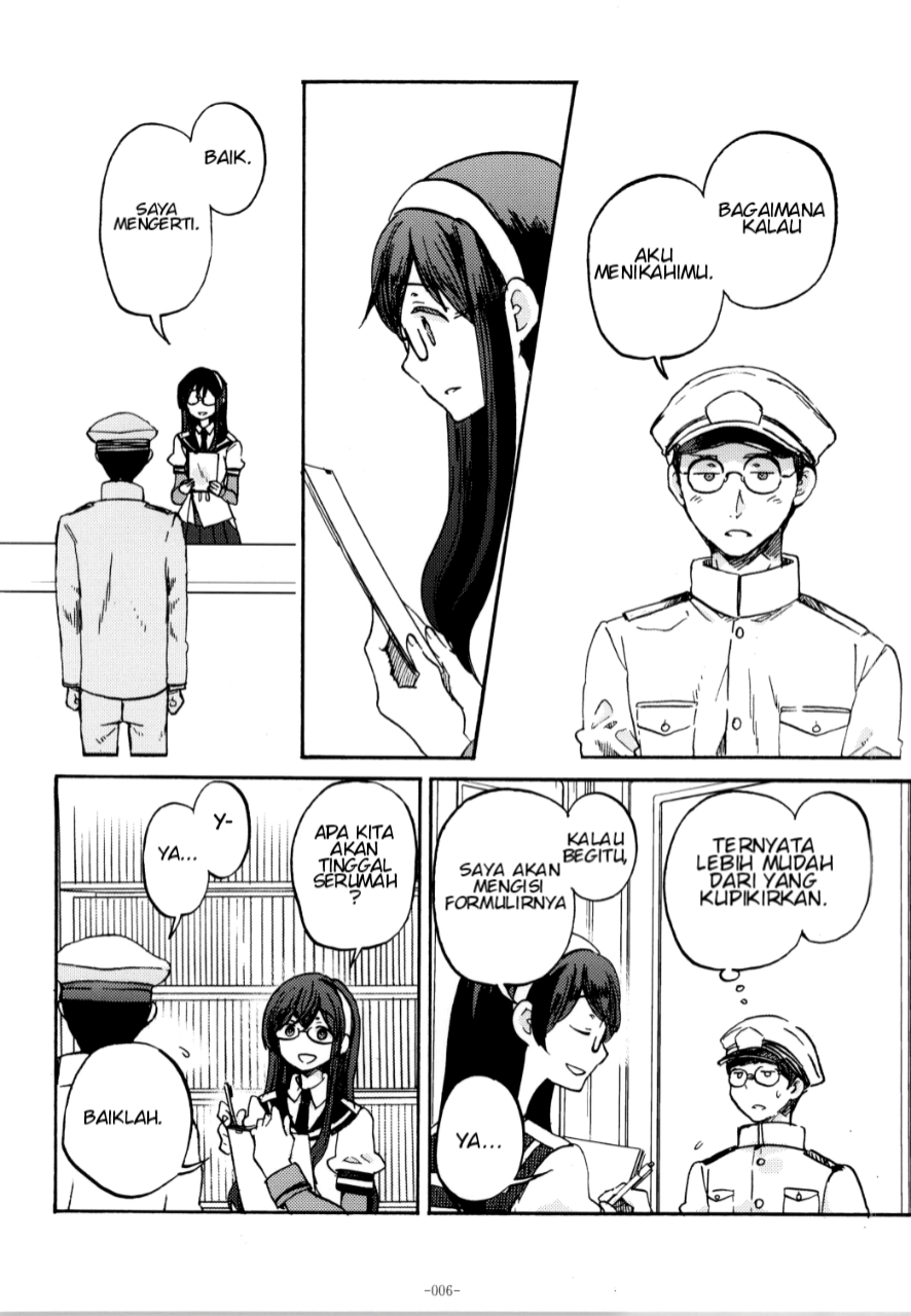 Kantai Collection -KanColle- Lovely Wife (Doujinshi) Chapter 1 - halaman 4