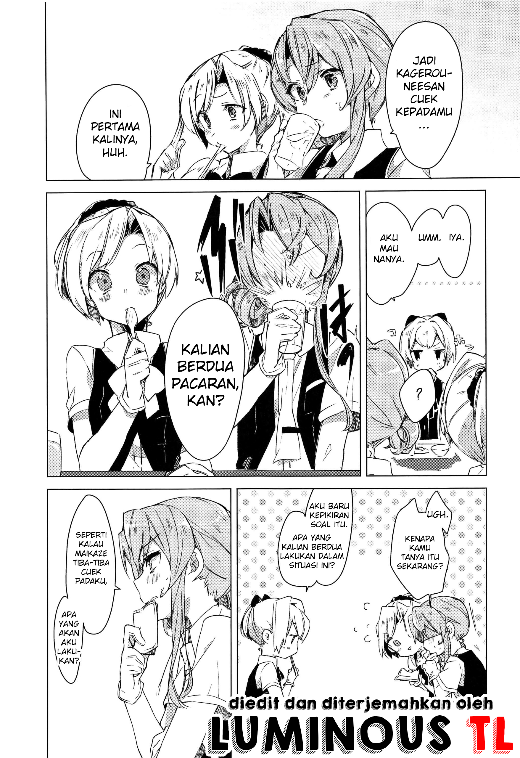 Kantai Collection -Kancolle- Shiranui Doesn't Know How to Pamper Someone (Doujinshi) Chapter 0 - halaman 6