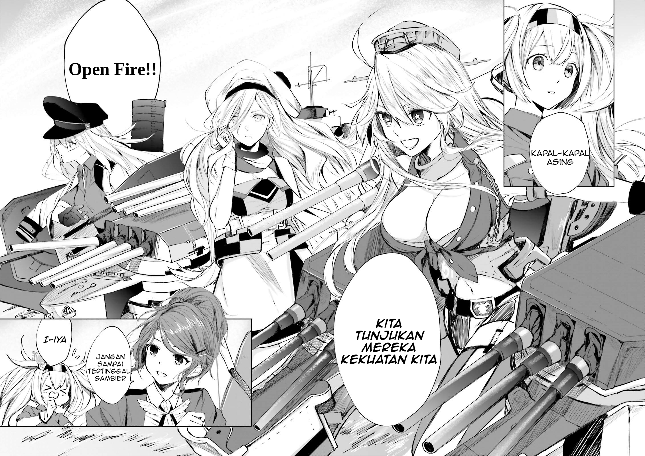 Kantai Collection -KanColle- Tonight, Another "Salute"! Chapter 2 - halaman 10