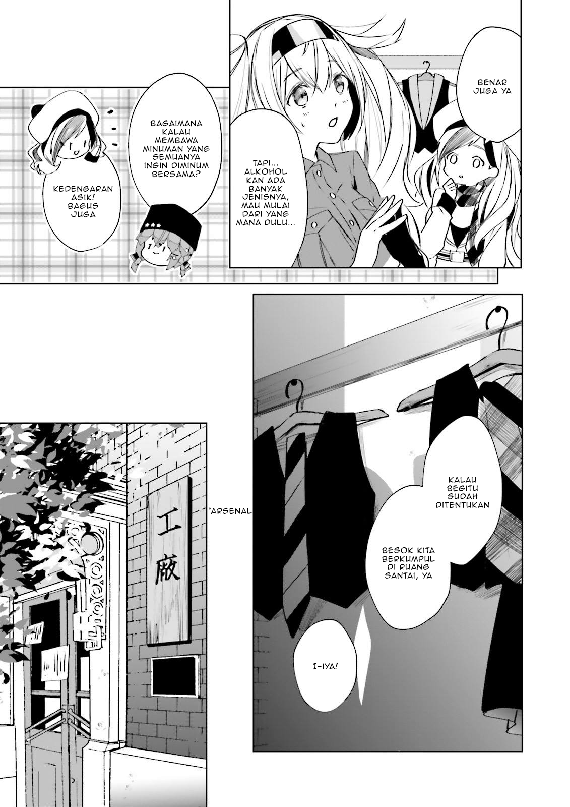 Kantai Collection -KanColle- Tonight, Another "Salute"! Chapter 3 - halaman 7
