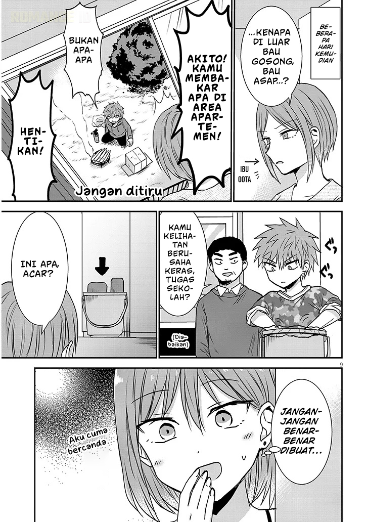Kao ni Denai Kashiwada-san to Kao ni Deru Oota-kun+ Chapter 14 - halaman 10