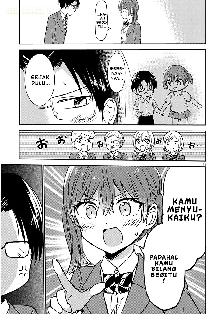 Kao ni Denai Kashiwada-san to Kao ni Deru Oota-kun+ Chapter 34 - halaman 14