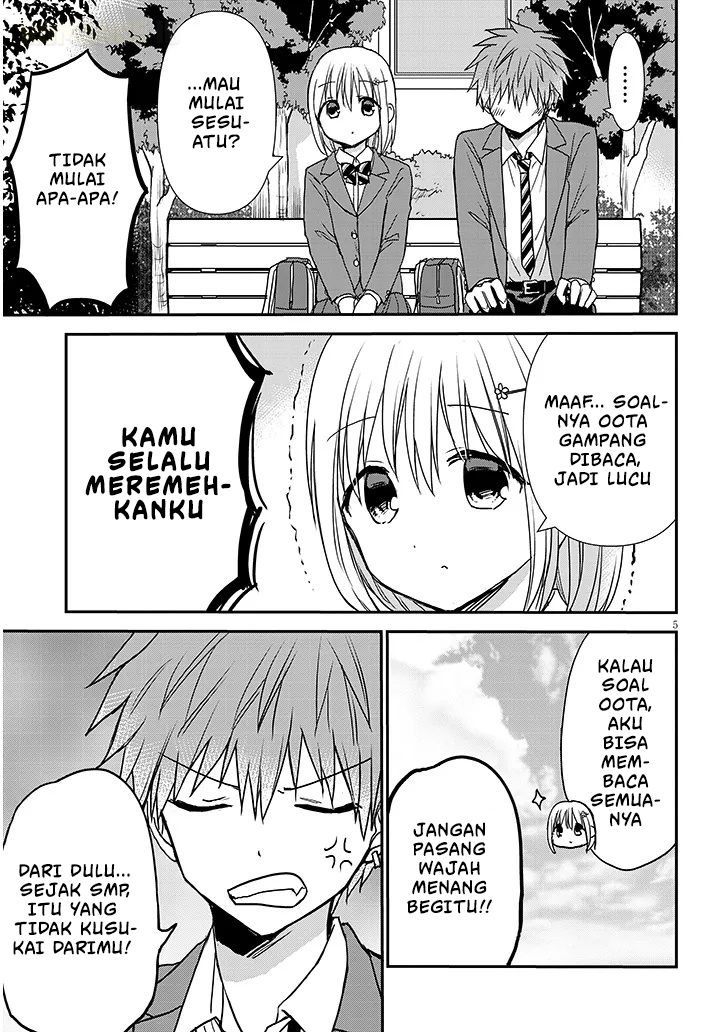 Kao ni Denai Kashiwada-san to Kao ni Deru Oota-kun+ Chapter 36 - halaman 6