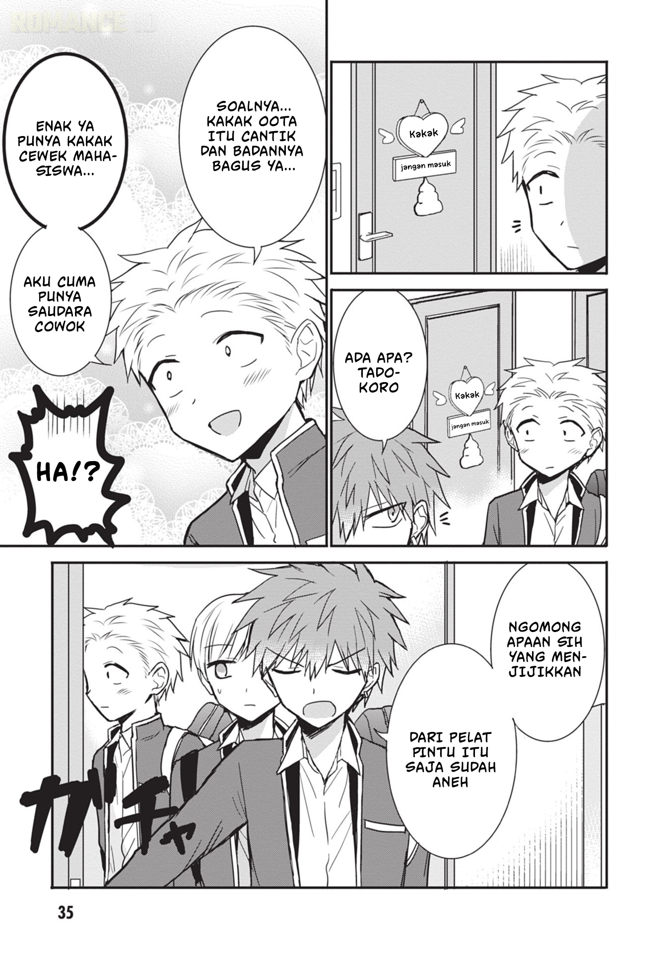 Kao ni Denai Kashiwada-san to Kao ni Deru Oota-kun Chapter 102 - halaman 6