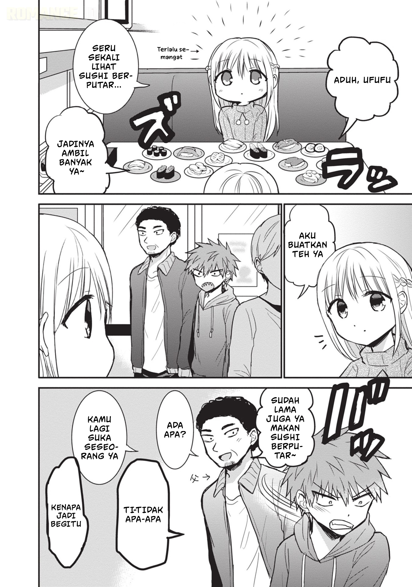 Kao ni Denai Kashiwada-san to Kao ni Deru Oota-kun Chapter 104 - halaman 3