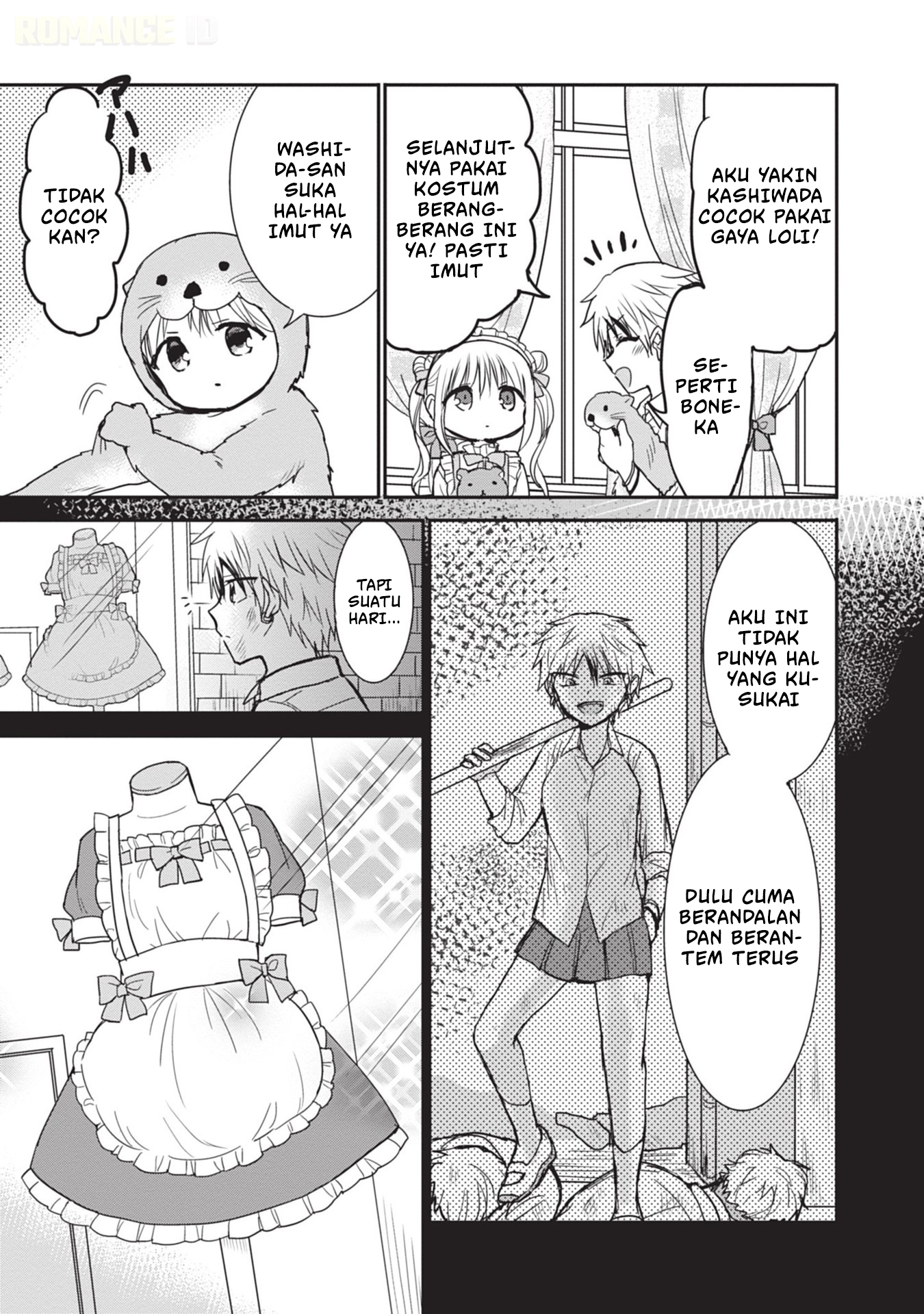 Kao ni Denai Kashiwada-san to Kao ni Deru Oota-kun Chapter 107 - halaman 4