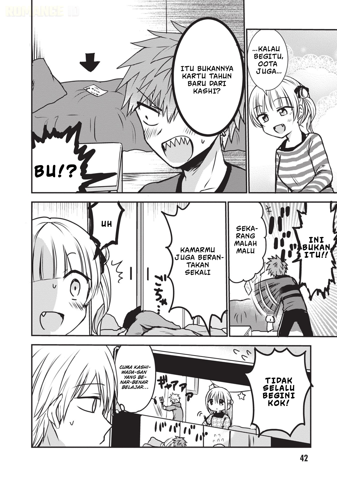 Kao ni Denai Kashiwada-san to Kao ni Deru Oota-kun Chapter 115 - halaman 7