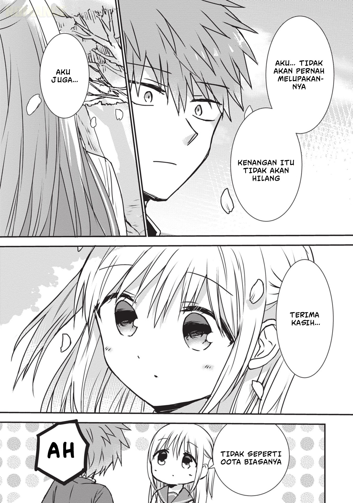 Kao ni Denai Kashiwada-san to Kao ni Deru Oota-kun Chapter 124 - halaman 9