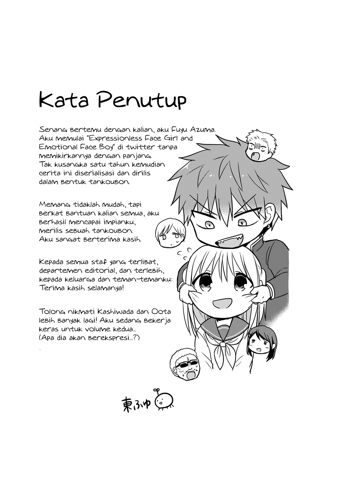 Kao ni Denai Kashiwada-san to Kao ni Deru Oota-kun Chapter 13.5 - halaman 9