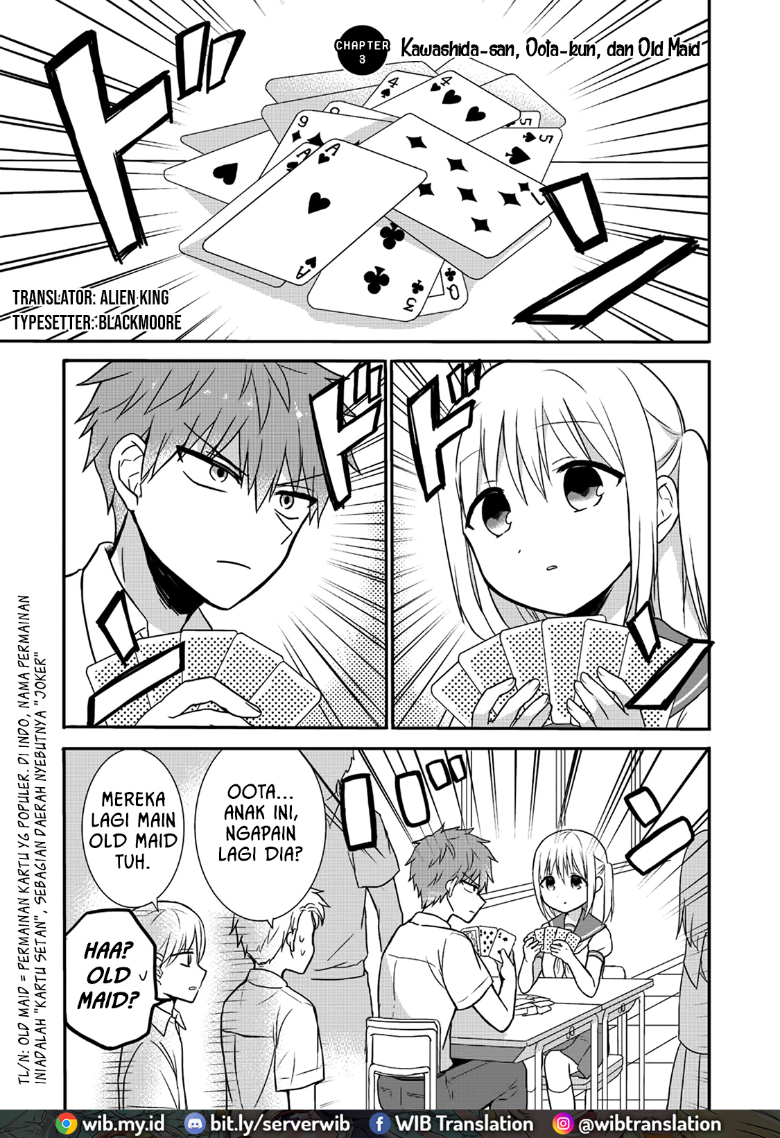 Kao ni Denai Kashiwada-san to Kao ni Deru Oota-kun Chapter 3 - halaman 3