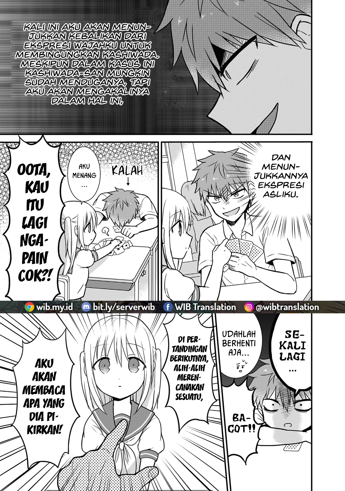 Kao ni Denai Kashiwada-san to Kao ni Deru Oota-kun Chapter 3 - halaman 5