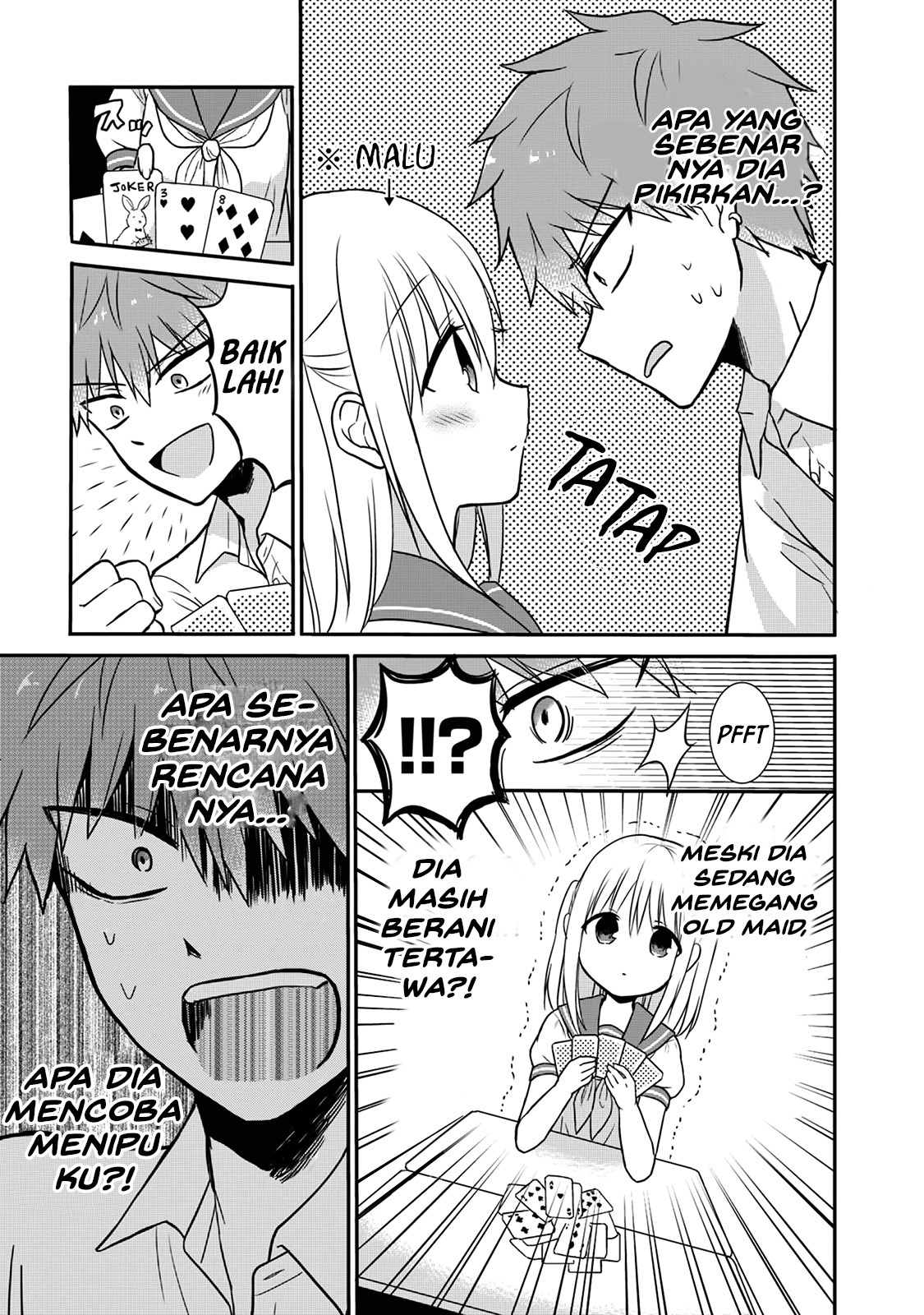 Kao ni Denai Kashiwada-san to Kao ni Deru Oota-kun Chapter 3 - halaman 9