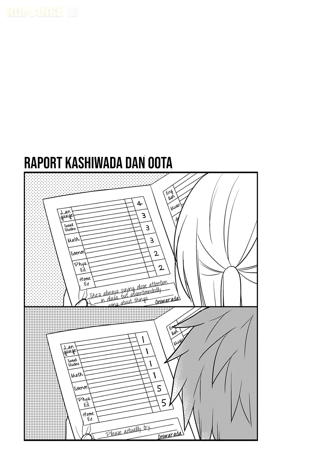 Kao ni Denai Kashiwada-san to Kao ni Deru Oota-kun Chapter 33 - halaman 12