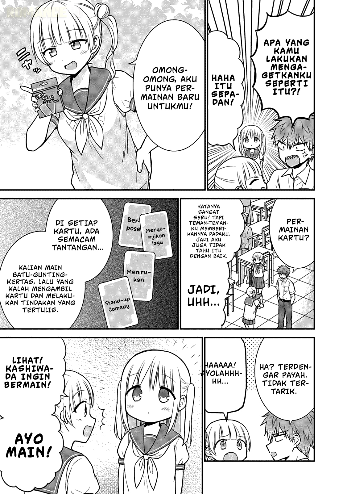 Kao ni Denai Kashiwada-san to Kao ni Deru Oota-kun Chapter 41 - halaman 4