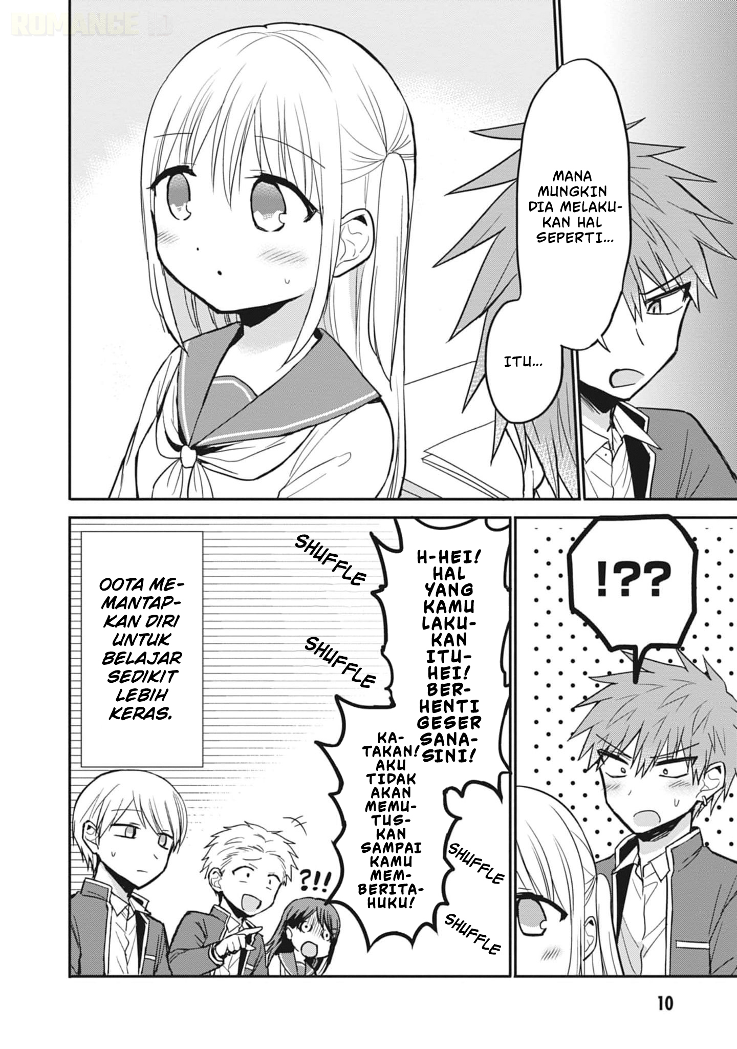 Kao ni Denai Kashiwada-san to Kao ni Deru Oota-kun Chapter 76 - halaman 10