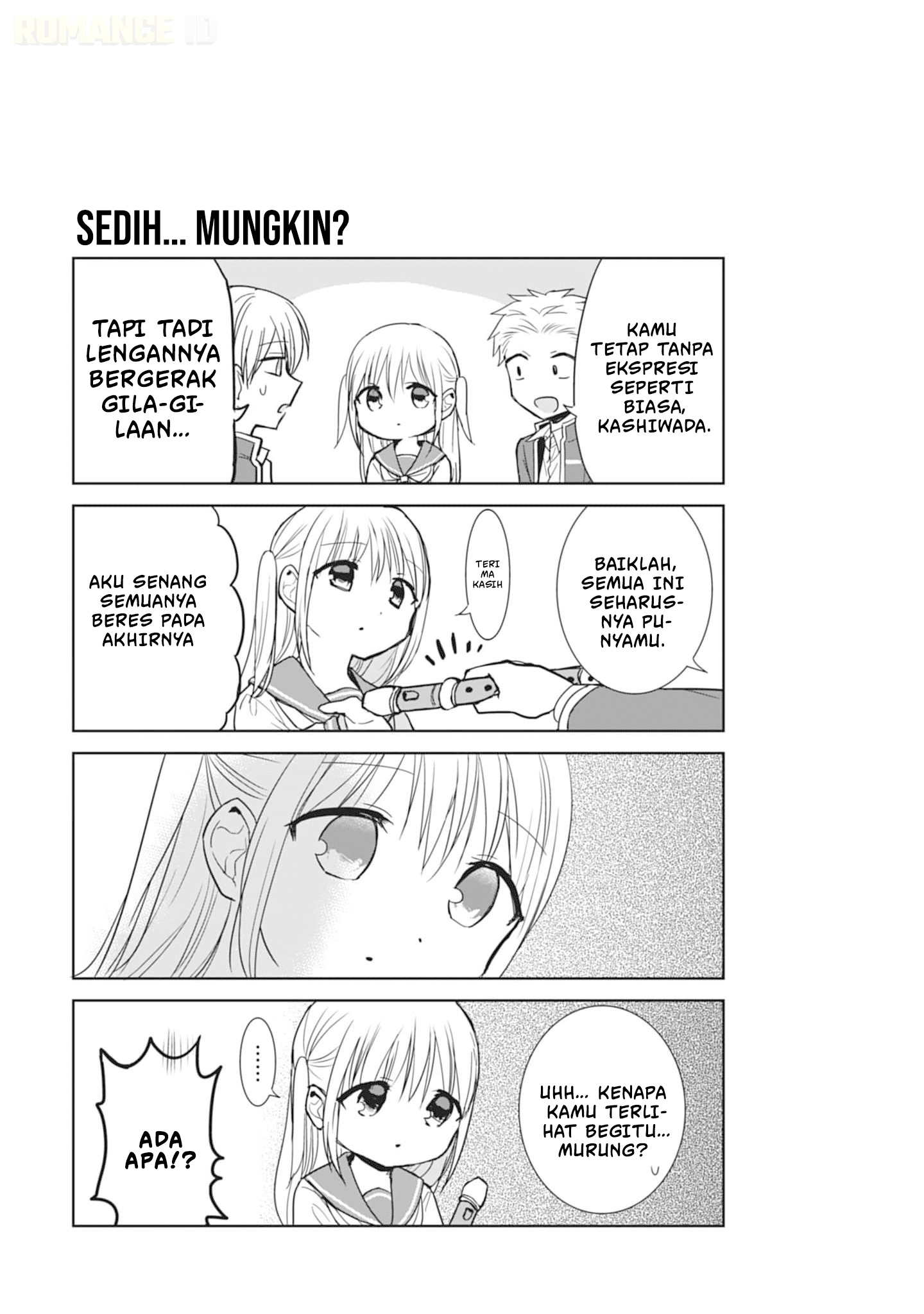 Kao ni Denai Kashiwada-san to Kao ni Deru Oota-kun Chapter 77 - halaman 10