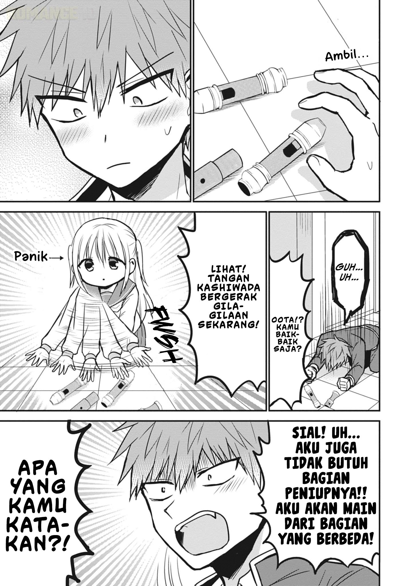 Kao ni Denai Kashiwada-san to Kao ni Deru Oota-kun Chapter 77 - halaman 8