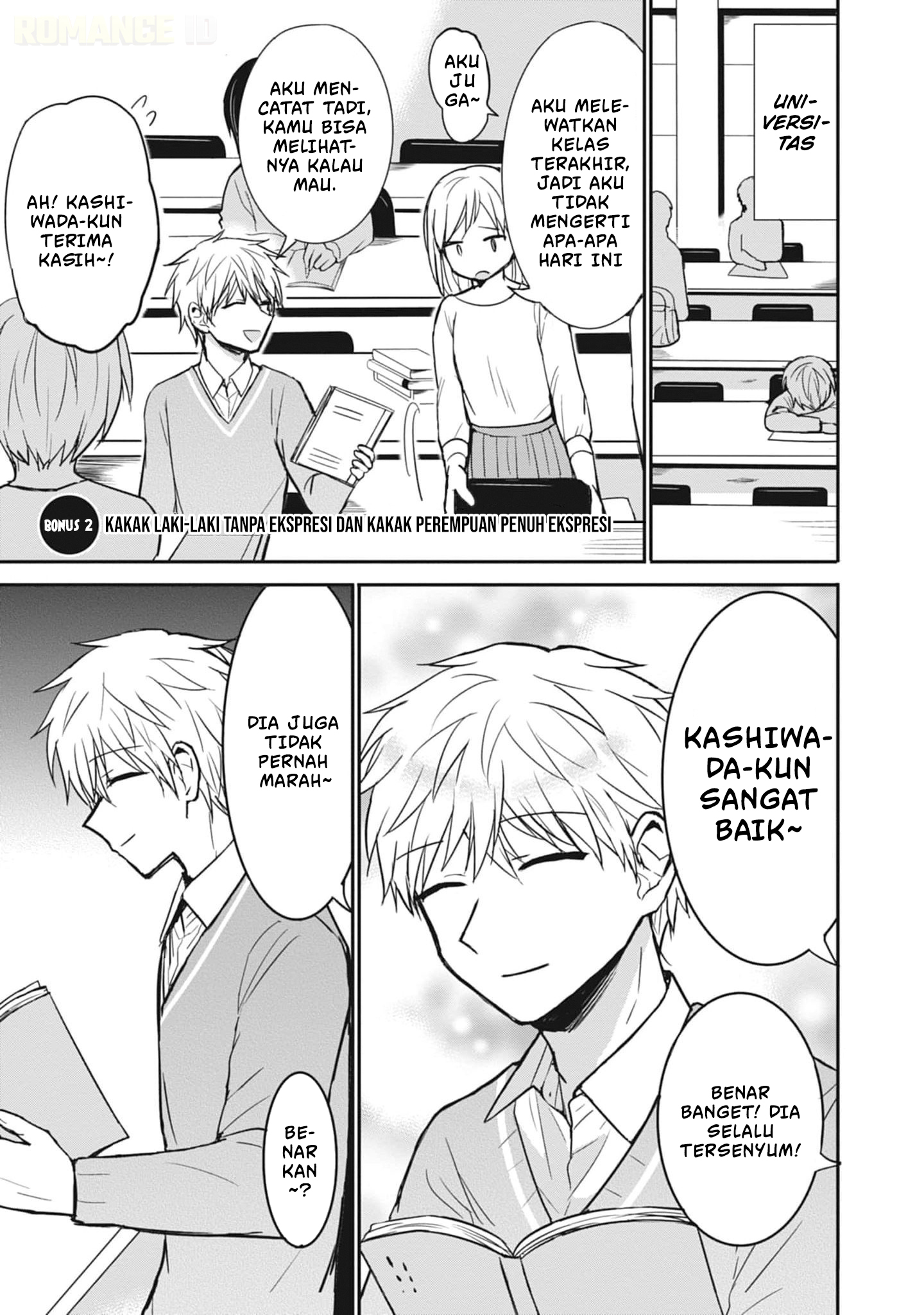 Kao ni Denai Kashiwada-san to Kao ni Deru Oota-kun Chapter 79 - halaman 10