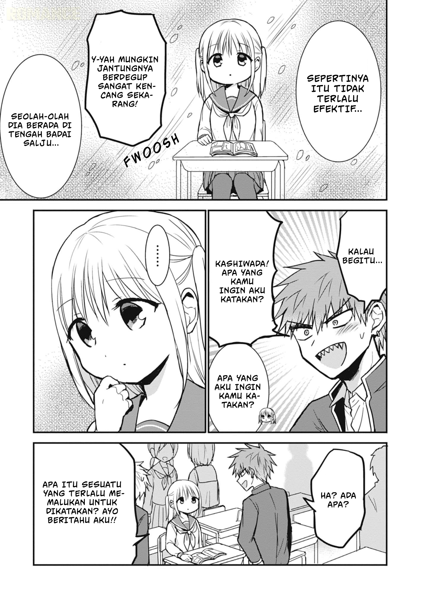 Kao ni Denai Kashiwada-san to Kao ni Deru Oota-kun Chapter 79 - halaman 6