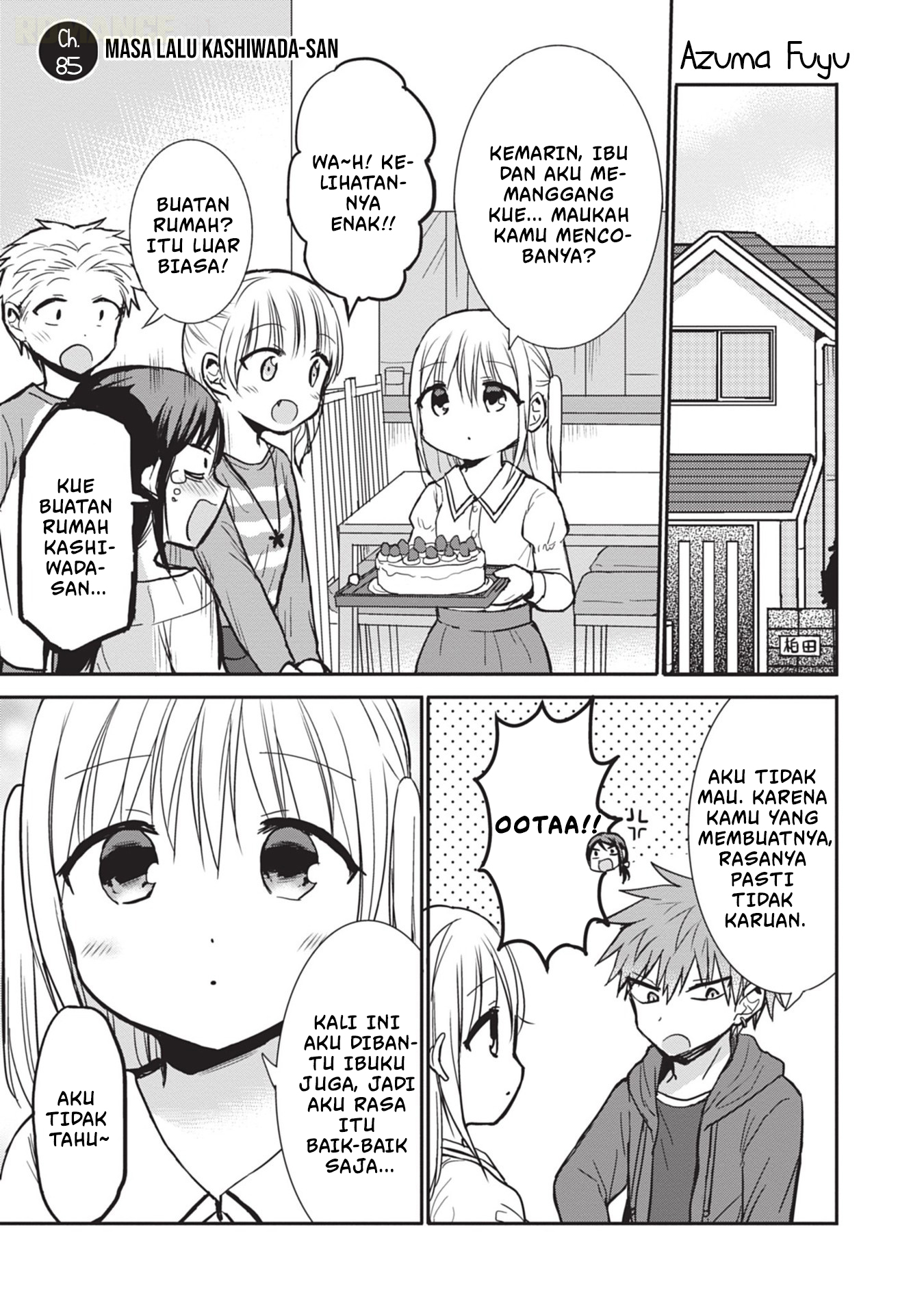 Kao ni Denai Kashiwada-san to Kao ni Deru Oota-kun Chapter 85 - halaman 2