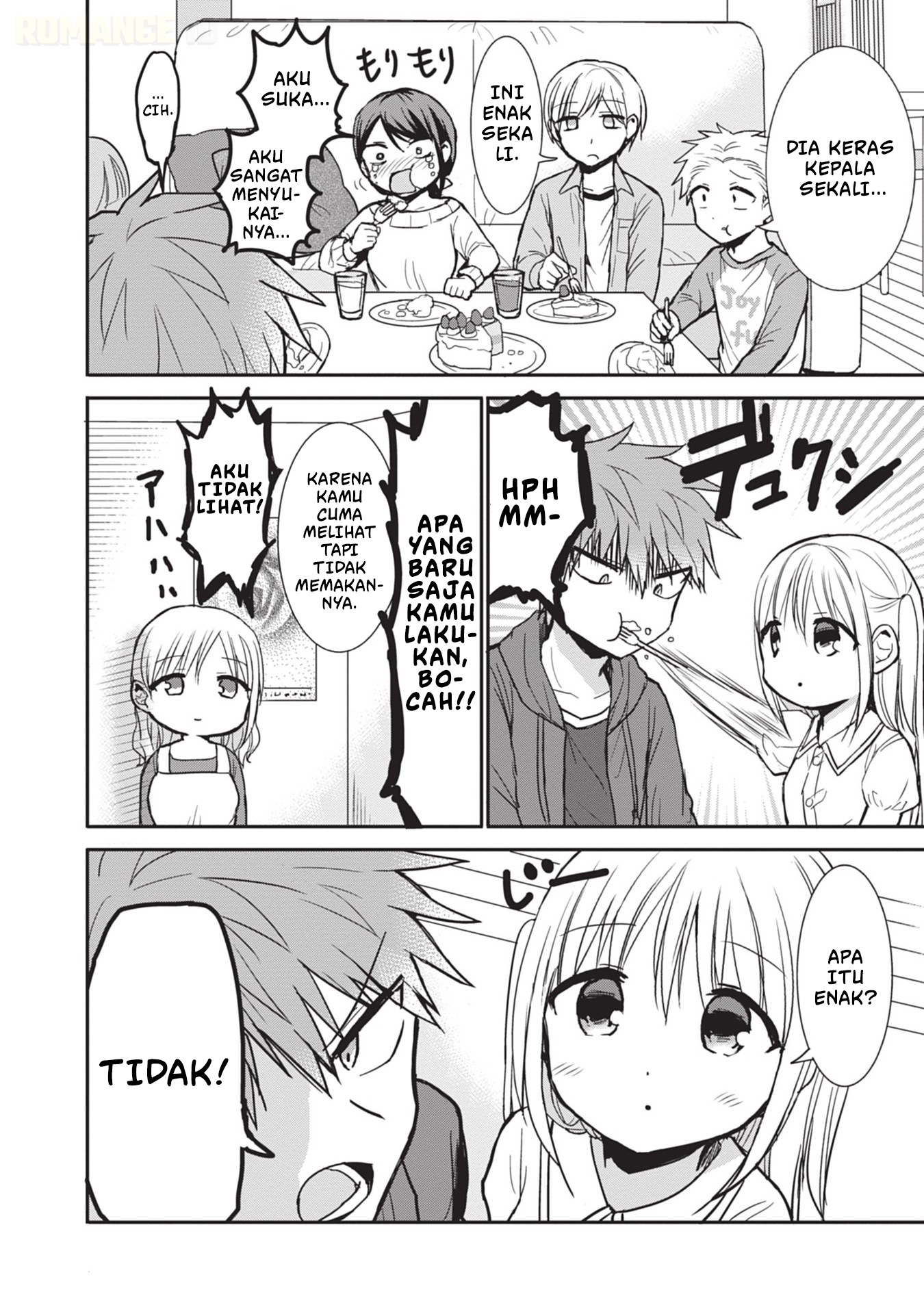 Kao ni Denai Kashiwada-san to Kao ni Deru Oota-kun Chapter 85 - halaman 3