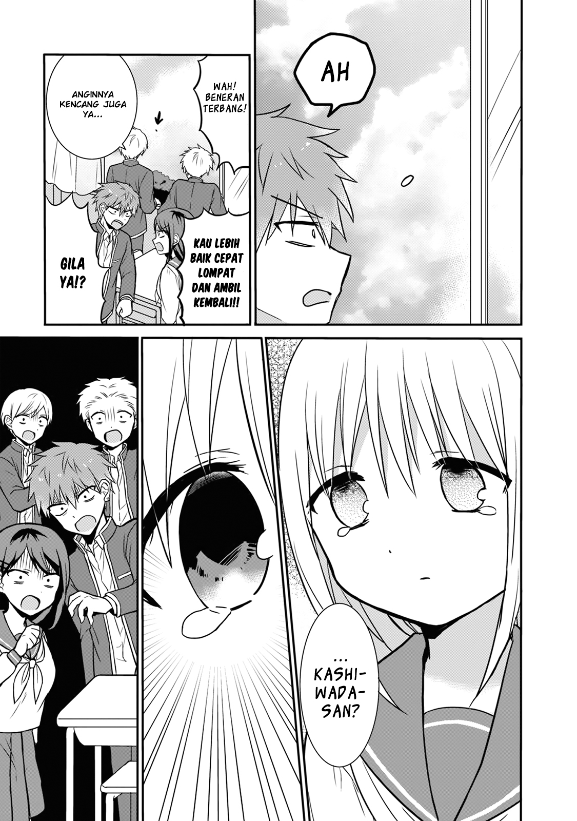 Kao ni Denai Kashiwada-san to Kao ni Deru Oota-kun Chapter 9 - halaman 3