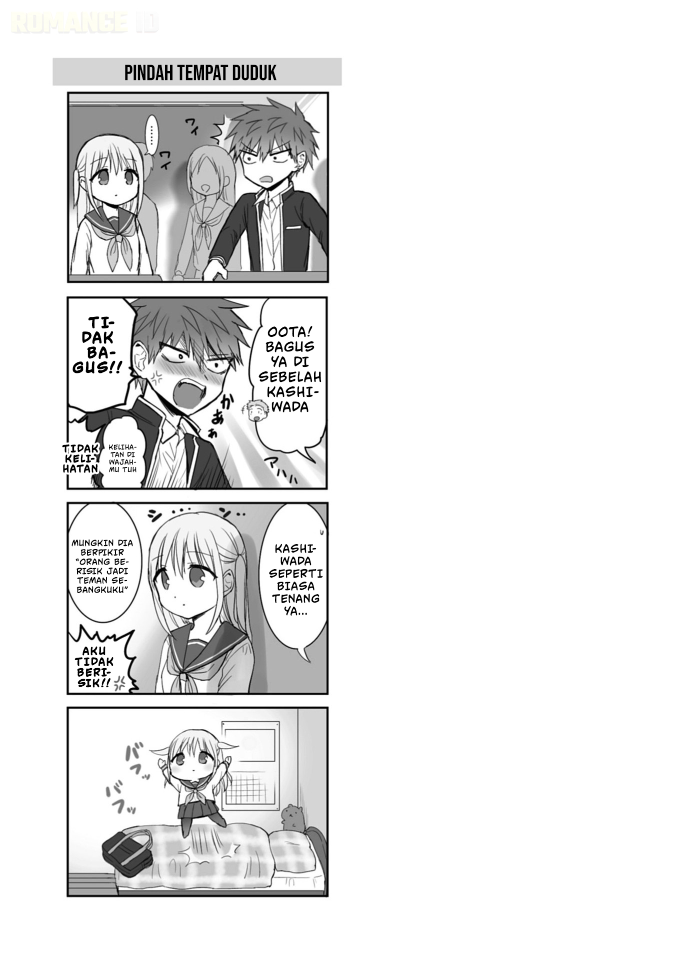 Kao ni Denai Kashiwada-san to Kao ni Deru Oota-kun Chapter 96 - halaman 10