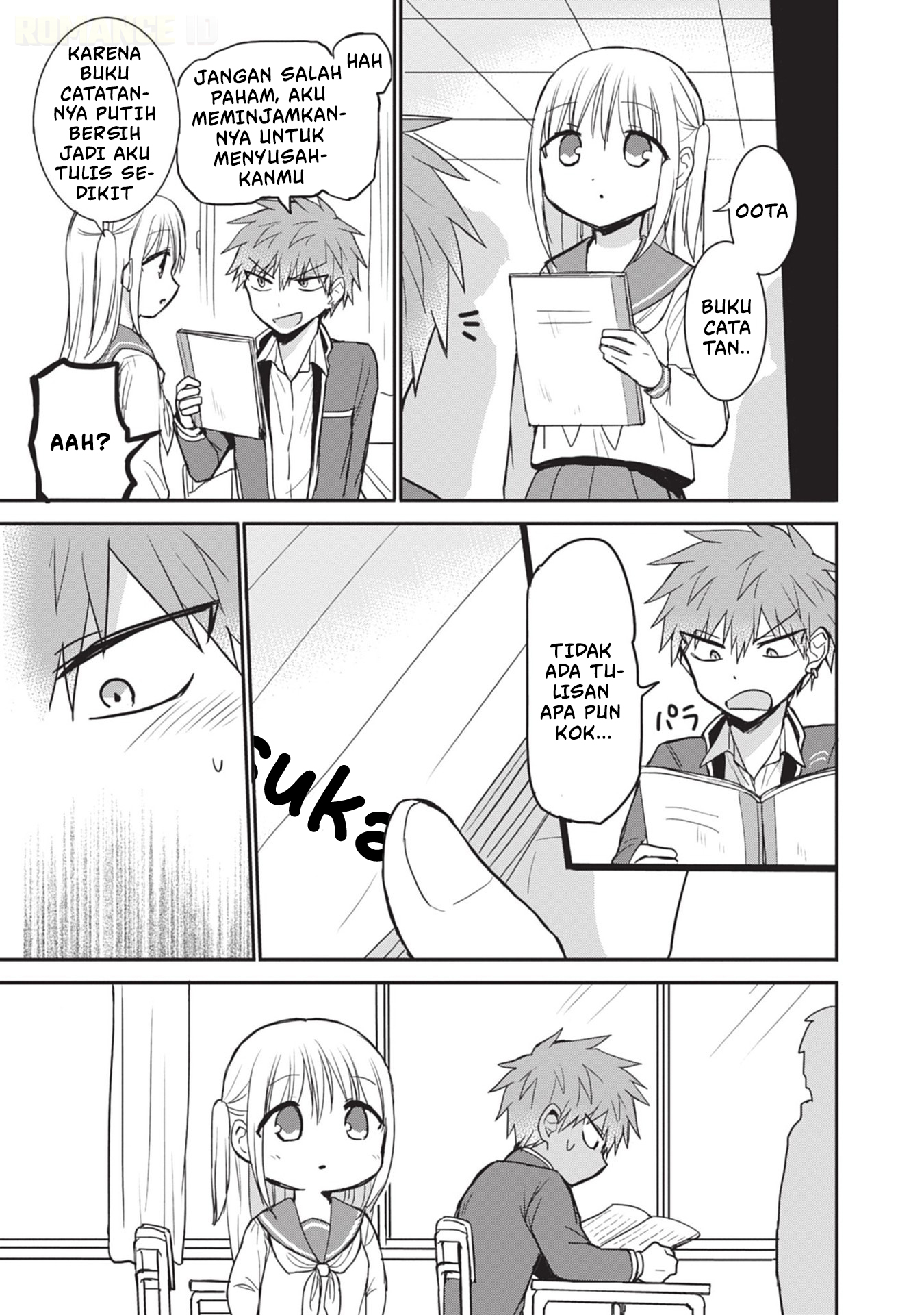 Kao ni Denai Kashiwada-san to Kao ni Deru Oota-kun Chapter 96 - halaman 14