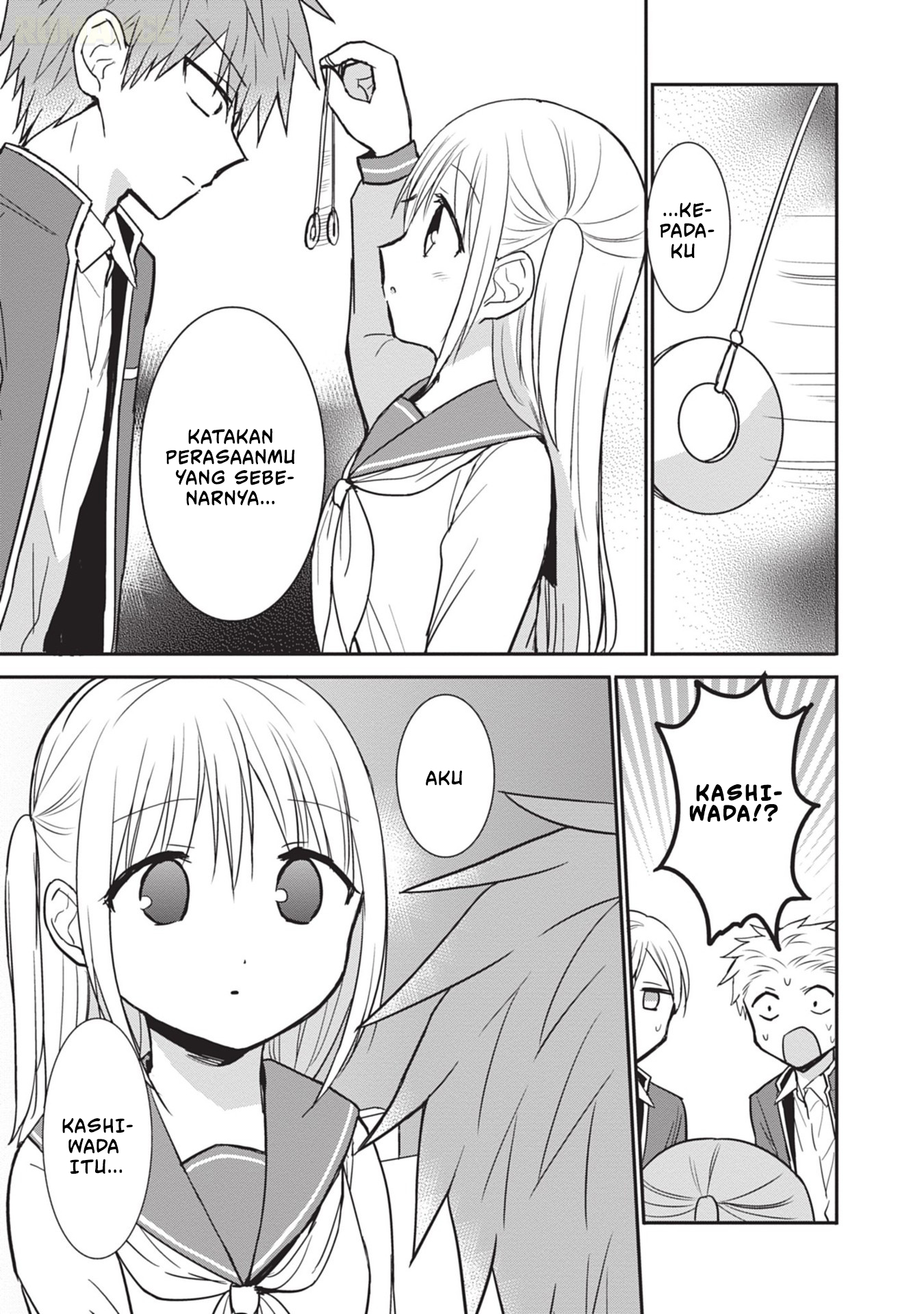 Kao ni Denai Kashiwada-san to Kao ni Deru Oota-kun Chapter 96 - halaman 8