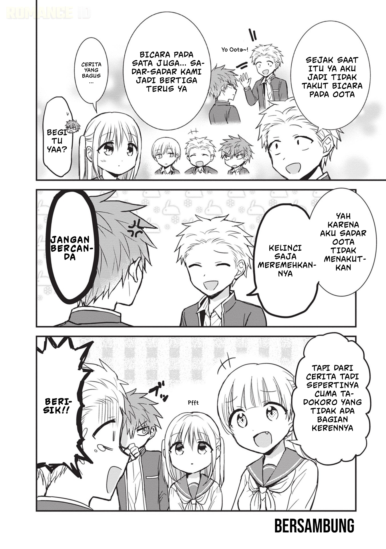 Kao ni Denai Kashiwada-san to Kao ni Deru Oota-kun Chapter 99.5 - halaman 9