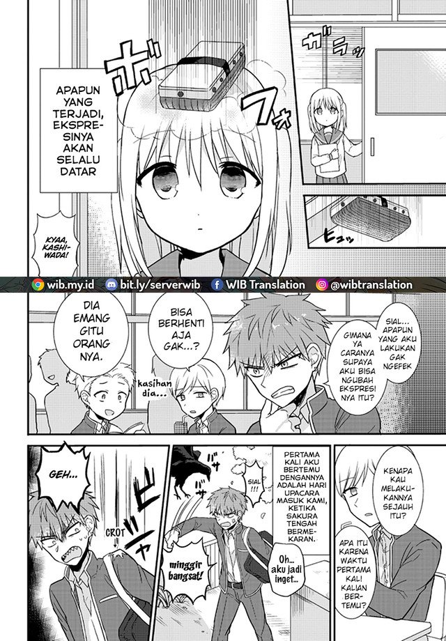 Kao ni denai Kashiwada-san to Kao ni deru Ota-kun Chapter 1 - halaman 3