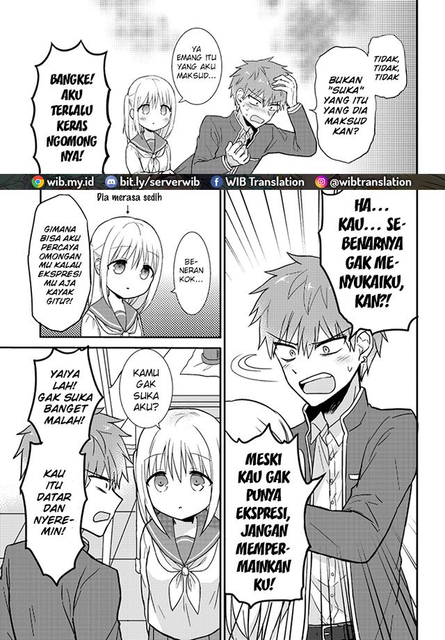 Kao ni denai Kashiwada-san to Kao ni deru Ota-kun Chapter 1 - halaman 8