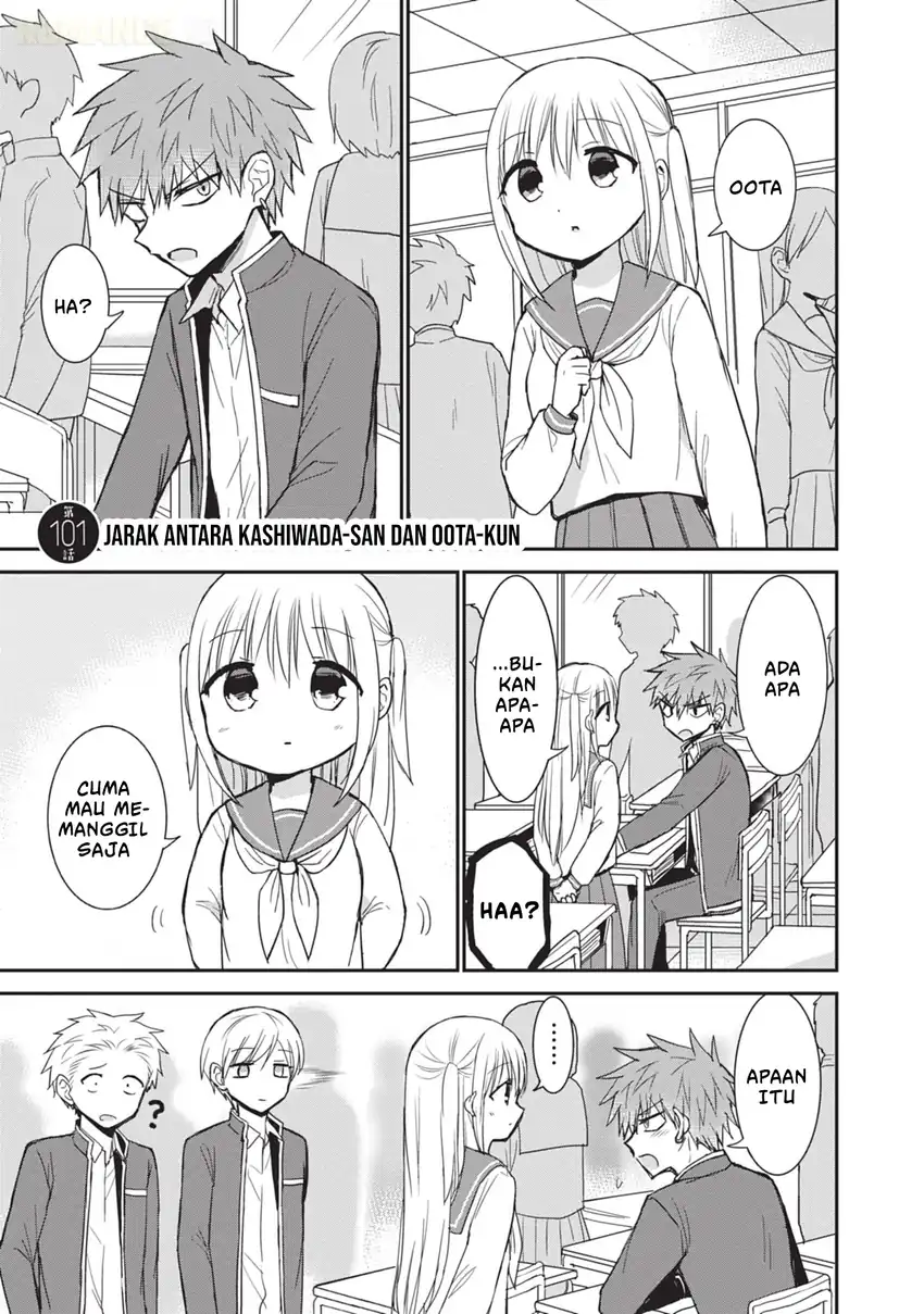 Kao ni denai Kashiwada-san to Kao ni deru Ota-kun Chapter 101 - halaman 2